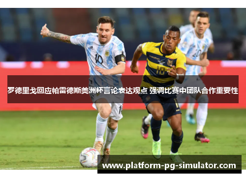 罗德里戈回应帕雷德斯美洲杯言论表达观点 强调比赛中团队合作重要性